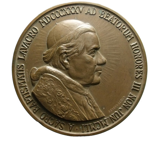 Medaglia beato pio santo - beato, x