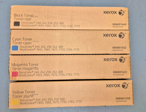 Xerox toner set - xerox, cmyk