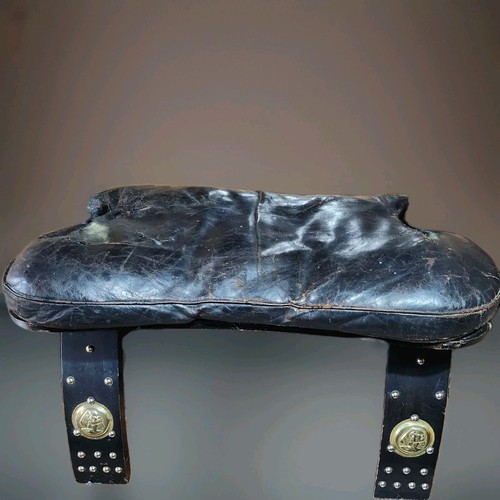 Antico sgabello cammello - , con