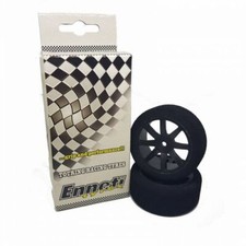 ENNETI TYRES COPPIA GOMME SPUGNA FRONT 40SH 1/10 CARBON 26MM