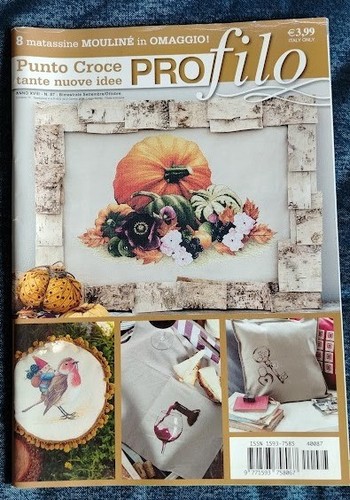 Rivista punto croce profilo - punto,
