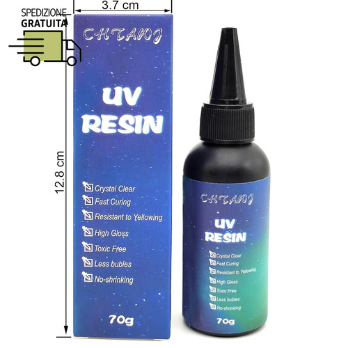 Resina trasparente 70g - resina,