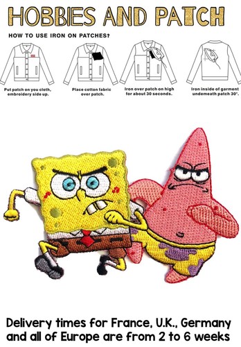 Patch spongebob squarepants - patch,