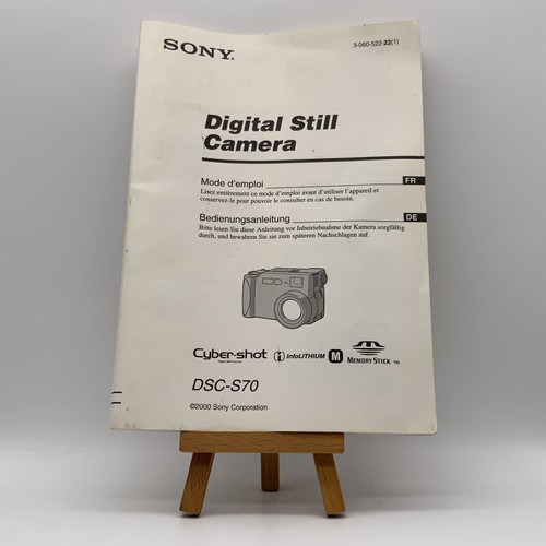 Sony cyber shot dsc - cyber-shot, dsc-s70