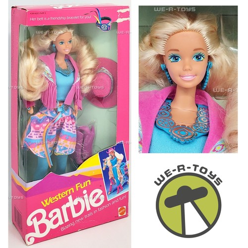 Barbie western fun doll - barbie,