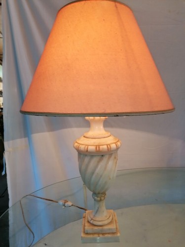 Lampada con base - con, in