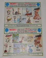 Foglietti pubblicitari FIGURINE GIOELE  !!!!!