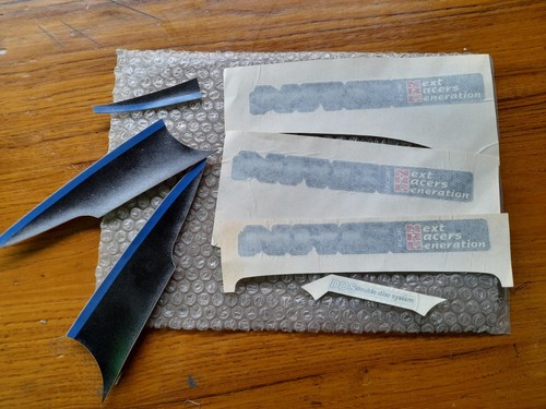 Nos kit adesivo decalcomania - kit,