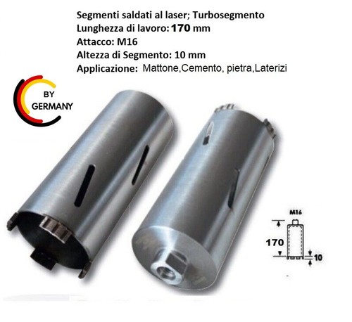 Corona diamantata per - corona,