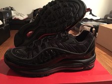 Nike Supreme x Air Max 98 nere