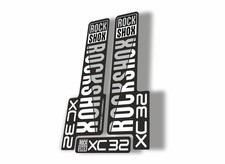 Adesivo rock shox xc32 2018 - shox,