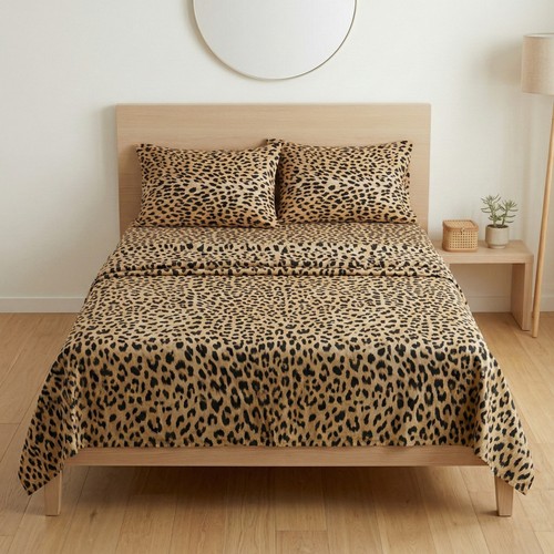 Completo lenzuola letto safari - lenzuola,