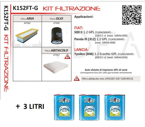 Kit tagliando natural - natural, power