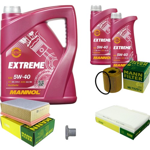 Mann controllo set mannol - l,