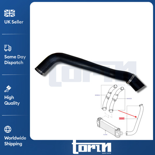 Tubo intercooler turbo - tubo,