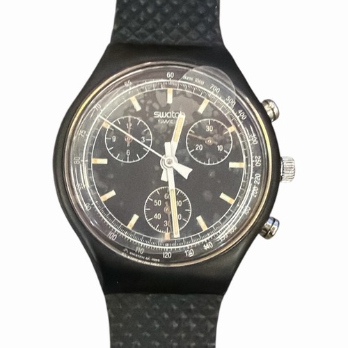 Orologio swatch vintage - vintage, black