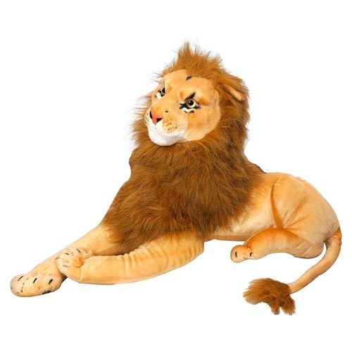 Peluche leone gigante metro - gigante,