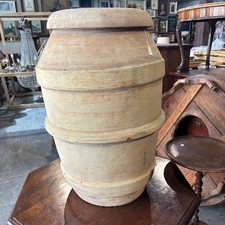 Antico grande vaso Orcio toscano primi 900 terracotta Siena – Petroio Ditta Nenz
