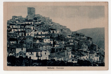 A4 CARTOLINA FOGGIA DELICETO PANORAMA CASTELLO VIAGGIATA ANNI 50