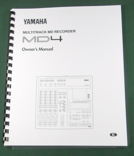 Yamaha md4 manuale uso - yamaha, d'uso:
