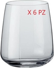 Bormioli Rocco Nexo Set 6 Bicchieri Acqua in Vetro 36 cl Lavabili​