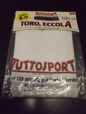 Maglia "TORO, ECCOLA" TUTTOSPORT tg.L nuova sigillata Torino 