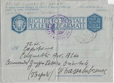 BIGLIETTO FRANCHIGIA POSTA