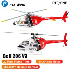 FLY Wing Bell 206 V3 6CH GPS