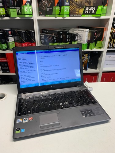 Acer aspire 5810tg cpu intel - acer,