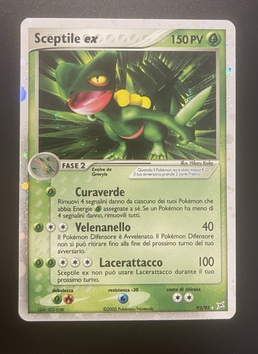 Sceptile ita ruby and - ex,