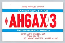 Radioamatore QSL/QSO AH6AX/3