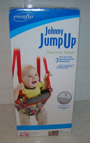 Evenflo johnny jump rock n - johnny,