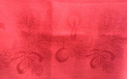Tovaglia natalizia rossa - tovaglia,