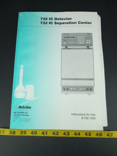 Metrohm 732 detector - 732, ic