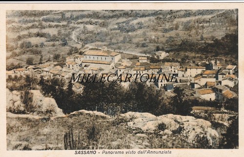 Sassano panorama visto - ,
