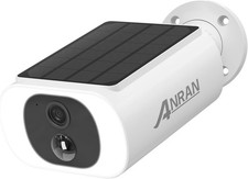 Telecamera ANRAN Wi-Fi da esterno con batteria ricaricabile e pannello solare