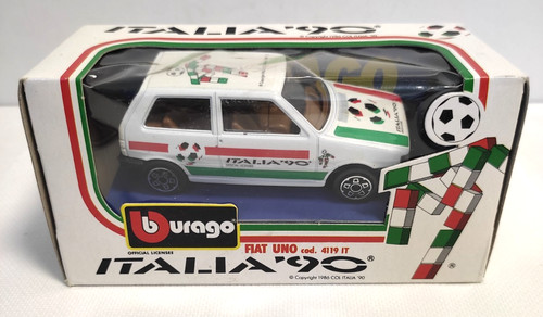 Burago vintage auto fiat - 1:43,