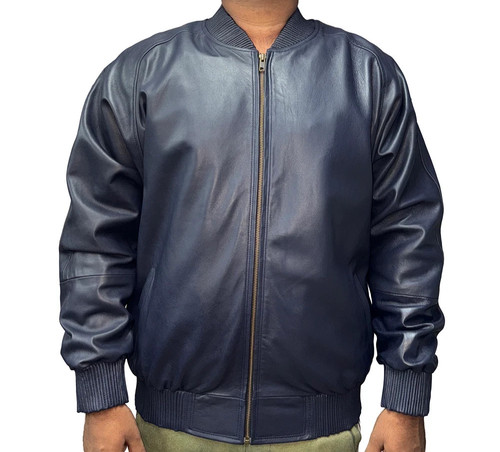 Giubbotto bomber uomo blu navy - bomber,