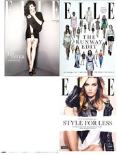 3 ELLE Magazine UK Subscriber Cover Bundle | 2010