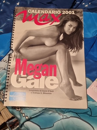 Calendario max megan - gale, 2001
