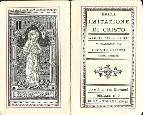 Della imitazionne cristo x - imitazionne,