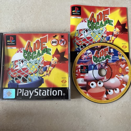 Jeu ps1 ape escape complet - jeu,