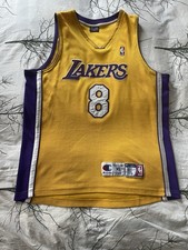 Kobe Bryant Authentic Champion NBA jersey Lakers canotta camiseta trikot o’neal