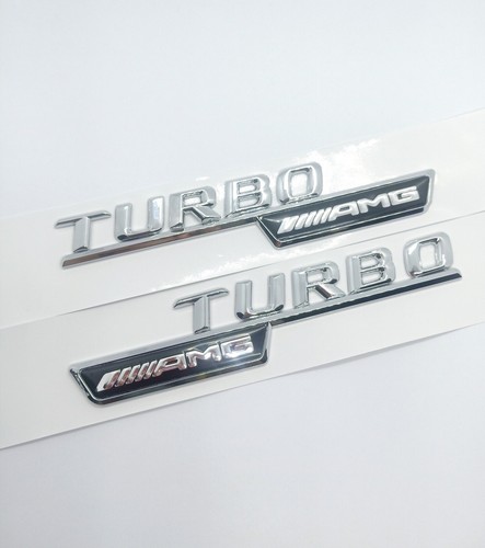 Logo turbo amg 140mm - turbo,