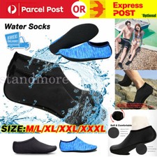 Calze da immersione unisex adulto bambini antiscivolo scarpe acqua muta spiaggia mare nuoto