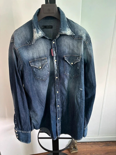 Camicia jeans uomo - , dsquared2