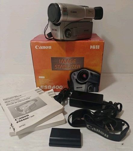 Videocamera canon es8400v hi8 - canon,