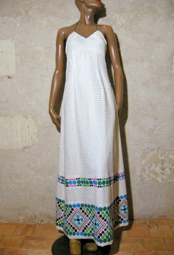 Vintage chic vestito - chic, lungo