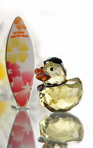 Swarovski crystal happy - swarovski, duck