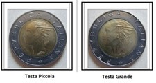 VARIANTE Lire 500 Lire 1991